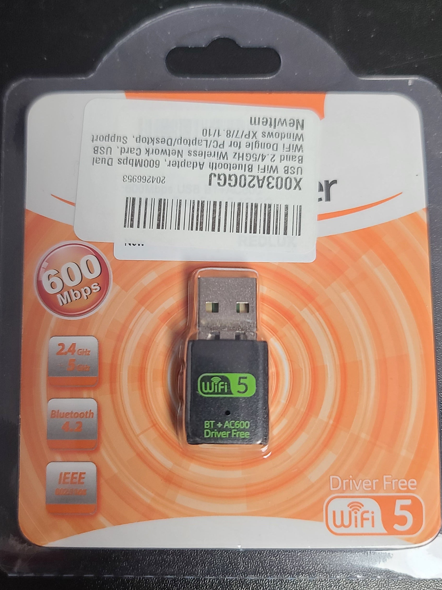 Wireless Internet and Bluetooth Adapter